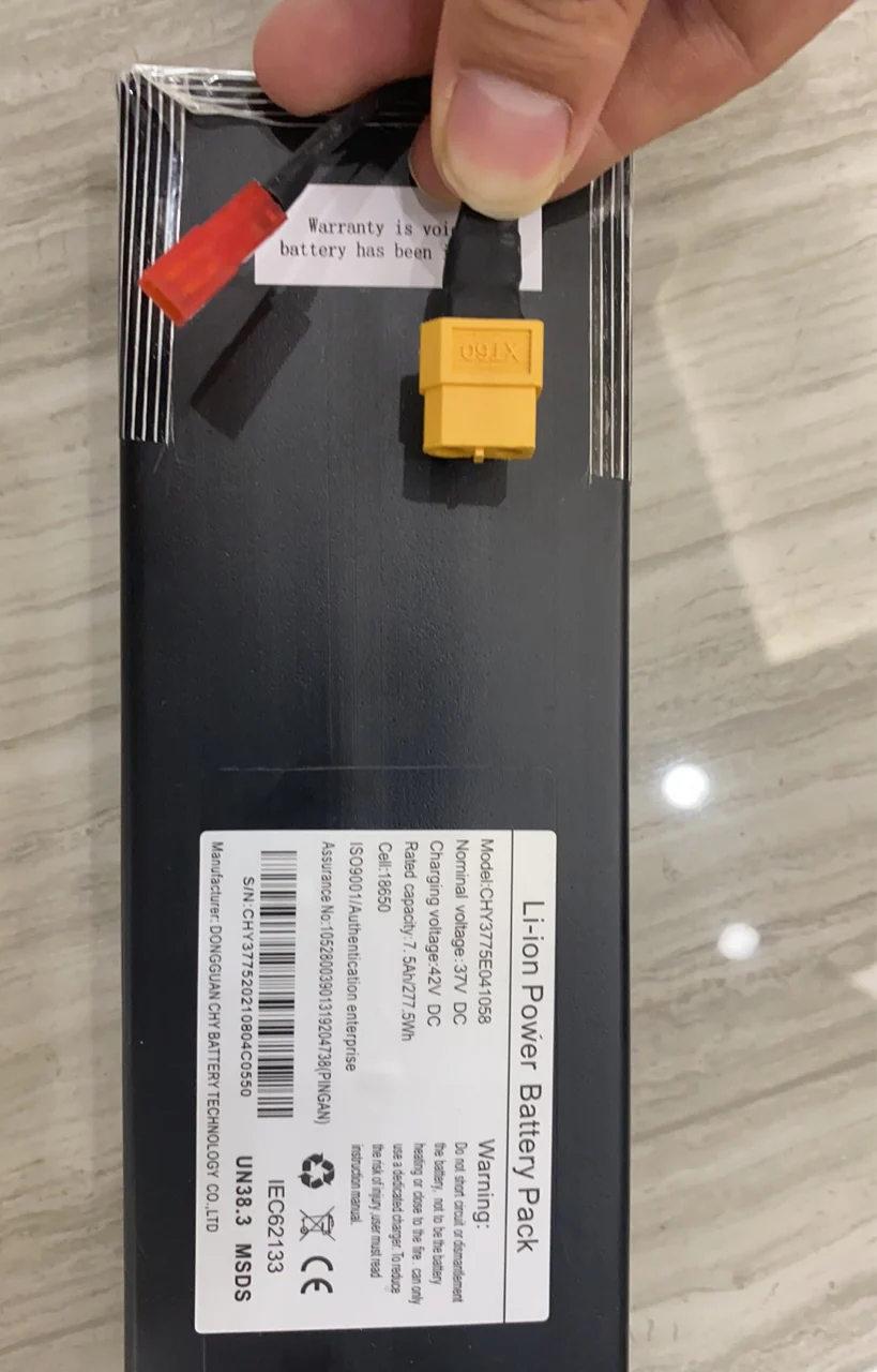 7,5 Ah Batteriewechsel für E Scooter E9/E9pro/E9max - Image 3