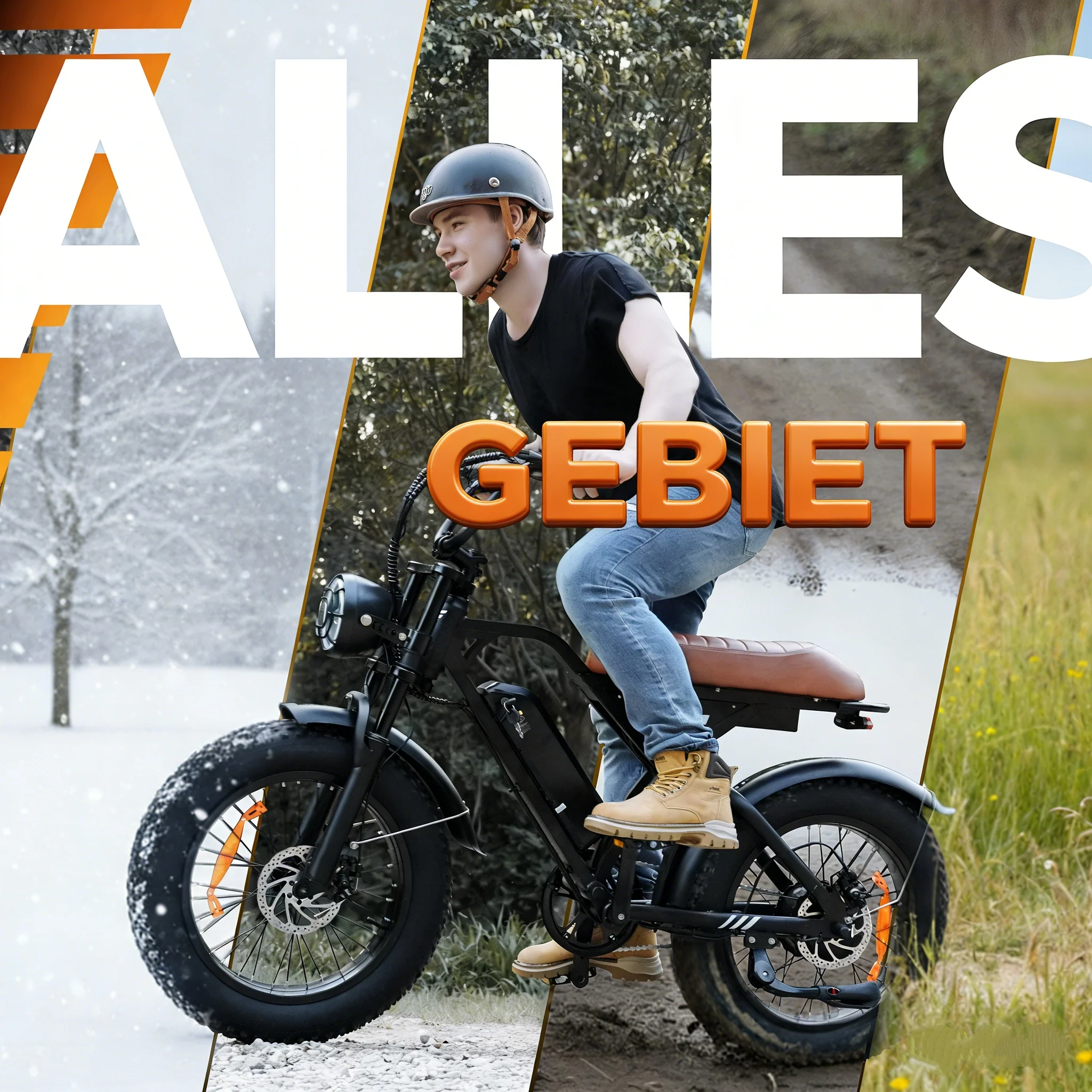 iScooter EB5 20″ Fat Tire E-Mountainbike - Image 7