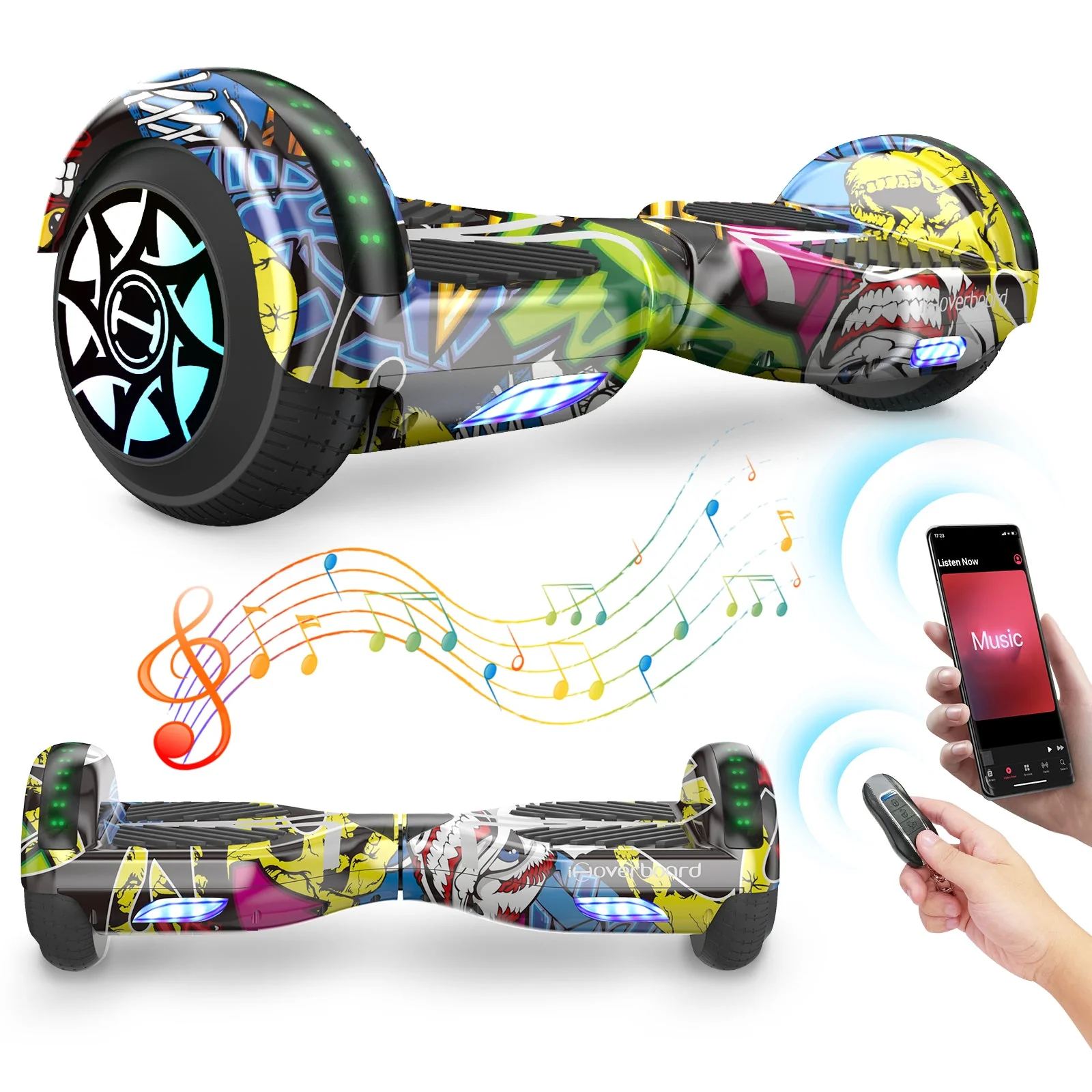 iHoverboard H1 Bluetooth Hoverboard 6.5" - Image 19