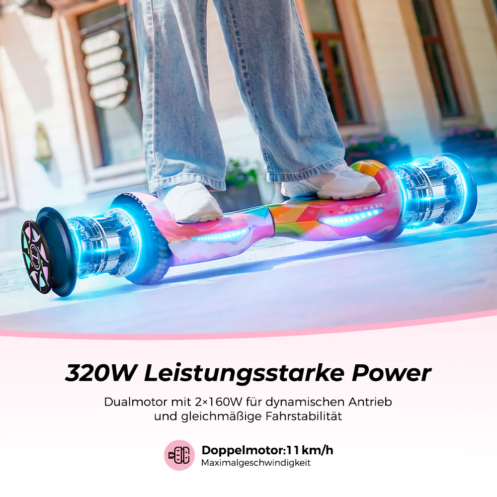 iHoverboard H1 Bluetooth Hoverboard 6.5" - Image 4