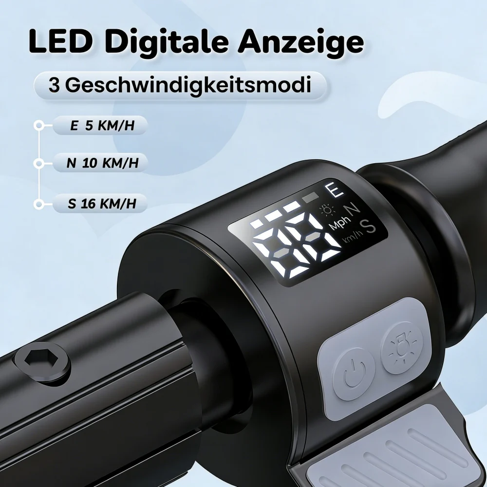 iScooter iK3Pro / iK3Max Kinder E-Scooter mit LED-Lichteffekten - Image 10
