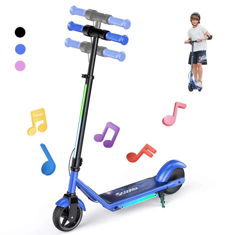 iScooter iK3Pro / iK3Max Kinder E-Scooter mit LED-Lichteffekten - Image 5