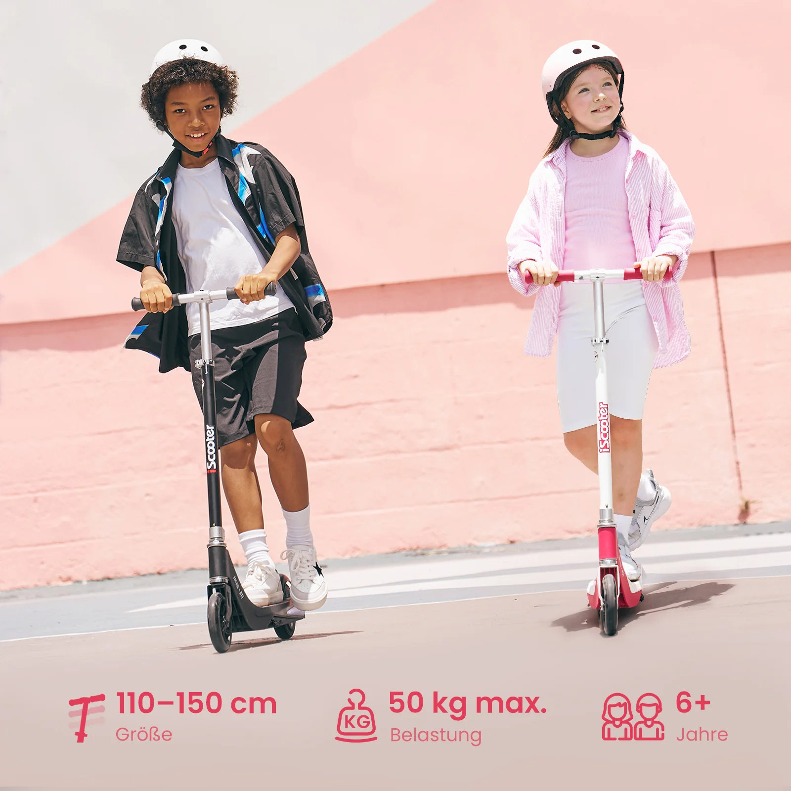 iScooter iK1S Kinder E-Scooter mit höhenverstellbarem Lenker - Image 10