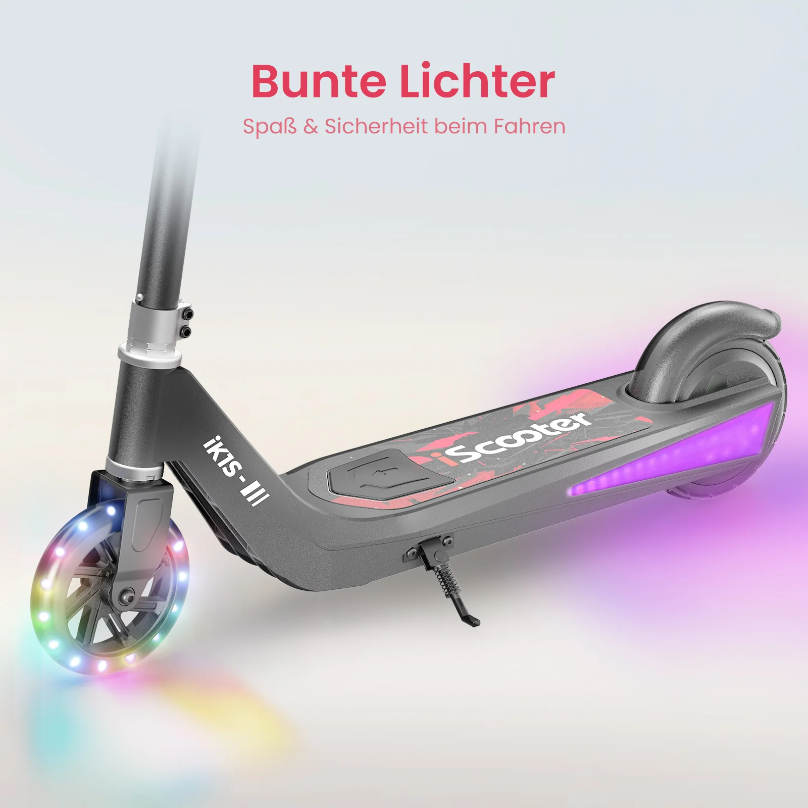 iScooter iK1S Kinder E-Scooter mit höhenverstellbarem Lenker - Image 13