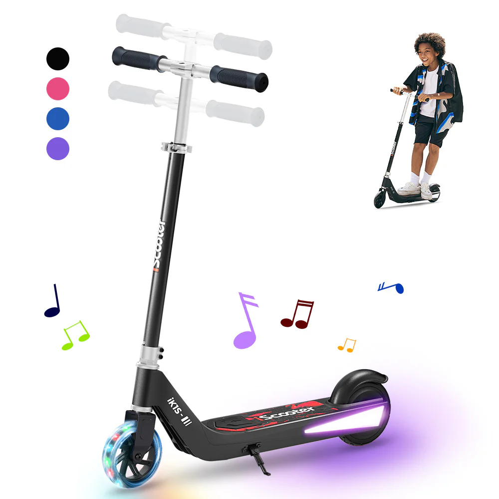 iScooter iK1S Kinder E-Scooter mit höhenverstellbarem Lenker - Image 4