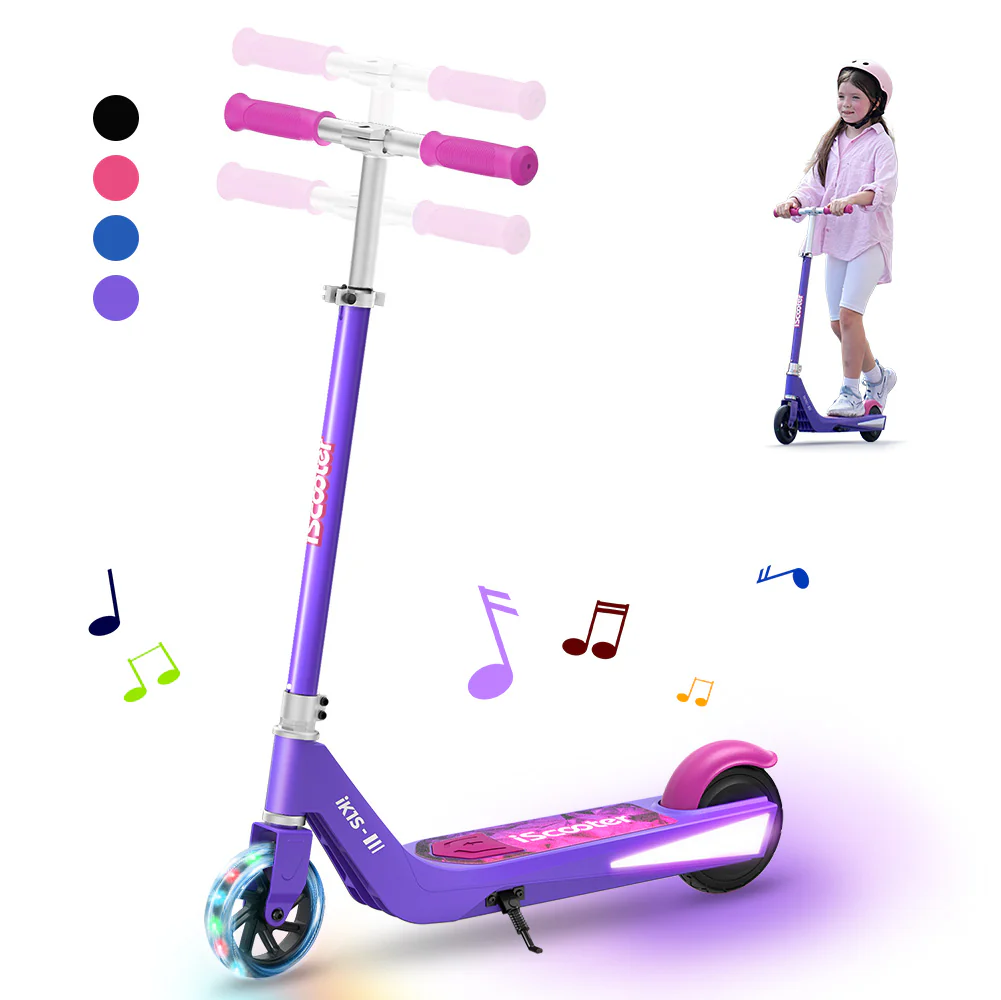 iScooter iK1S Kinder E-Scooter mit höhenverstellbarem Lenker - Image 6