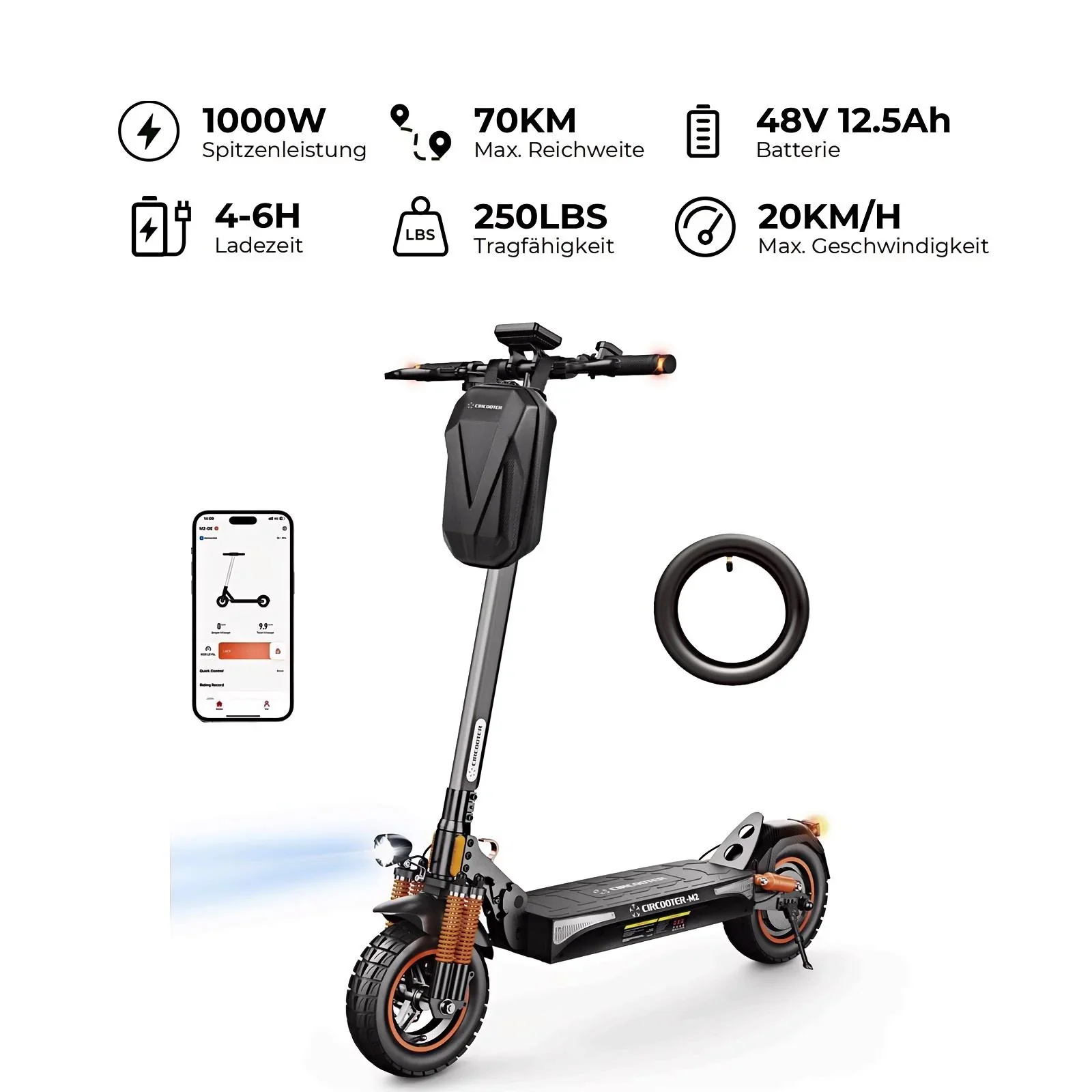 iScooter M2 Offroad E-Scooter Mit Straßenzulassung (ABE/eKFV) - Image 11