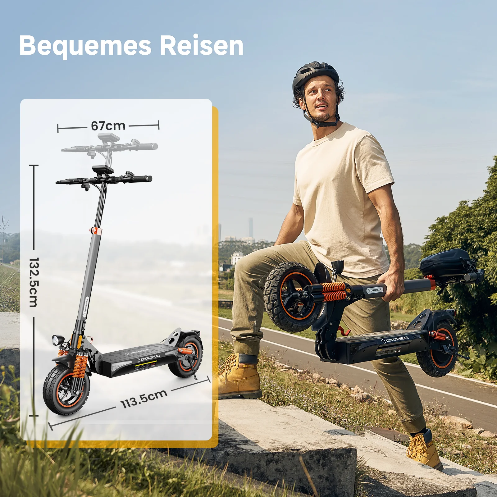 iScooter M2 Offroad E-Scooter Mit Straßenzulassung (ABE/eKFV) - Image 6