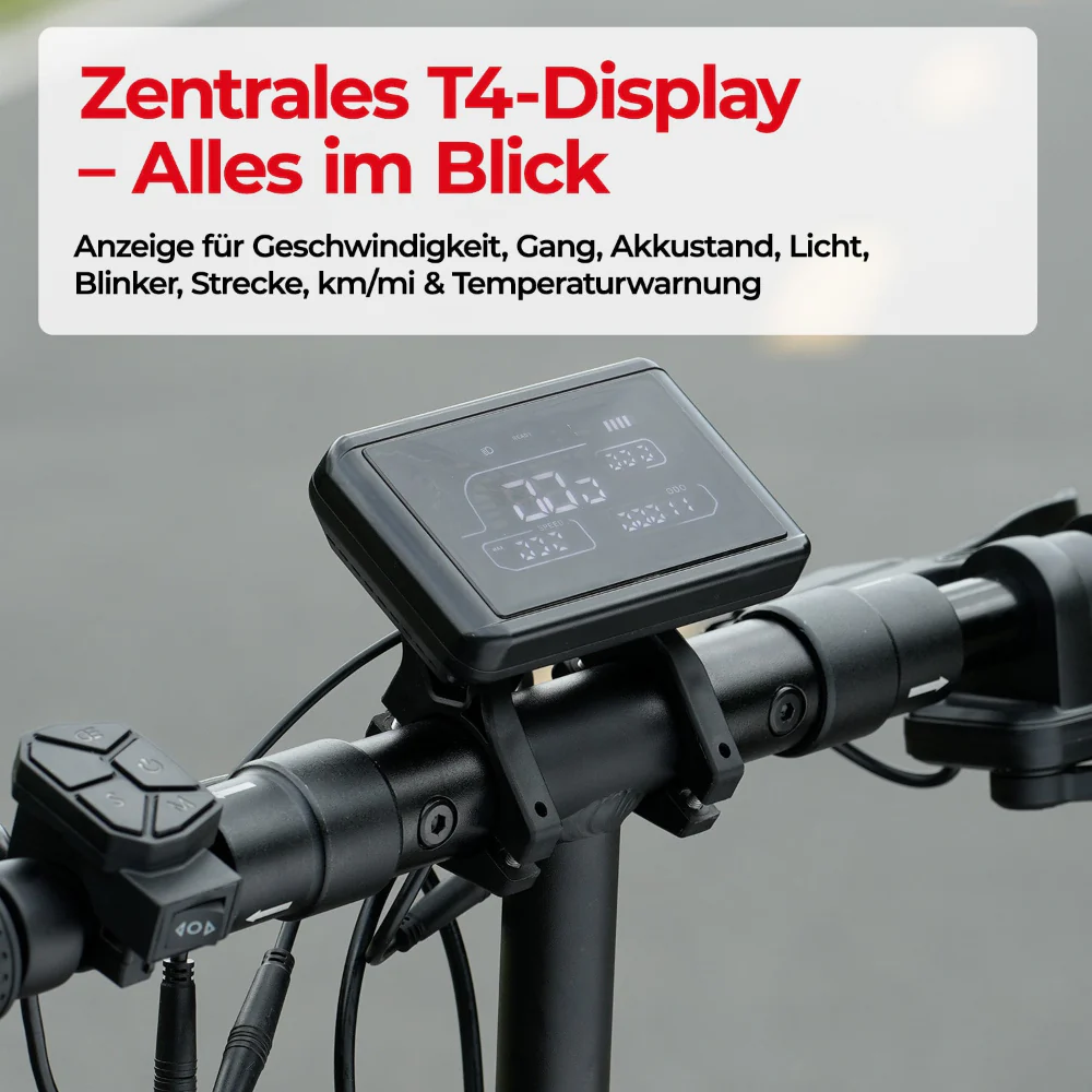 iScooter 1000W T4 Offroad E-Scooter Mit Straßenzulassung (ABE/eKFV) - Image 11