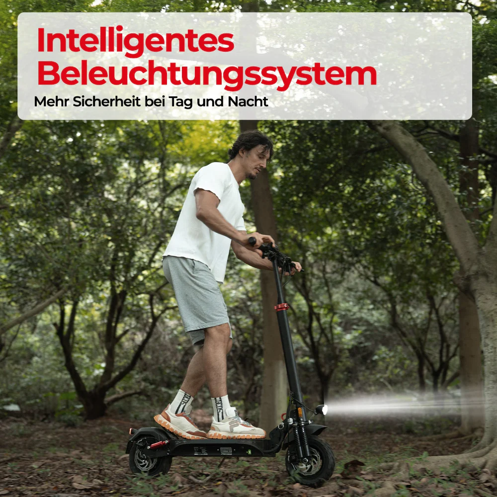 iScooter 1000W T4 Offroad E-Scooter Mit Straßenzulassung (ABE/eKFV) - Image 9