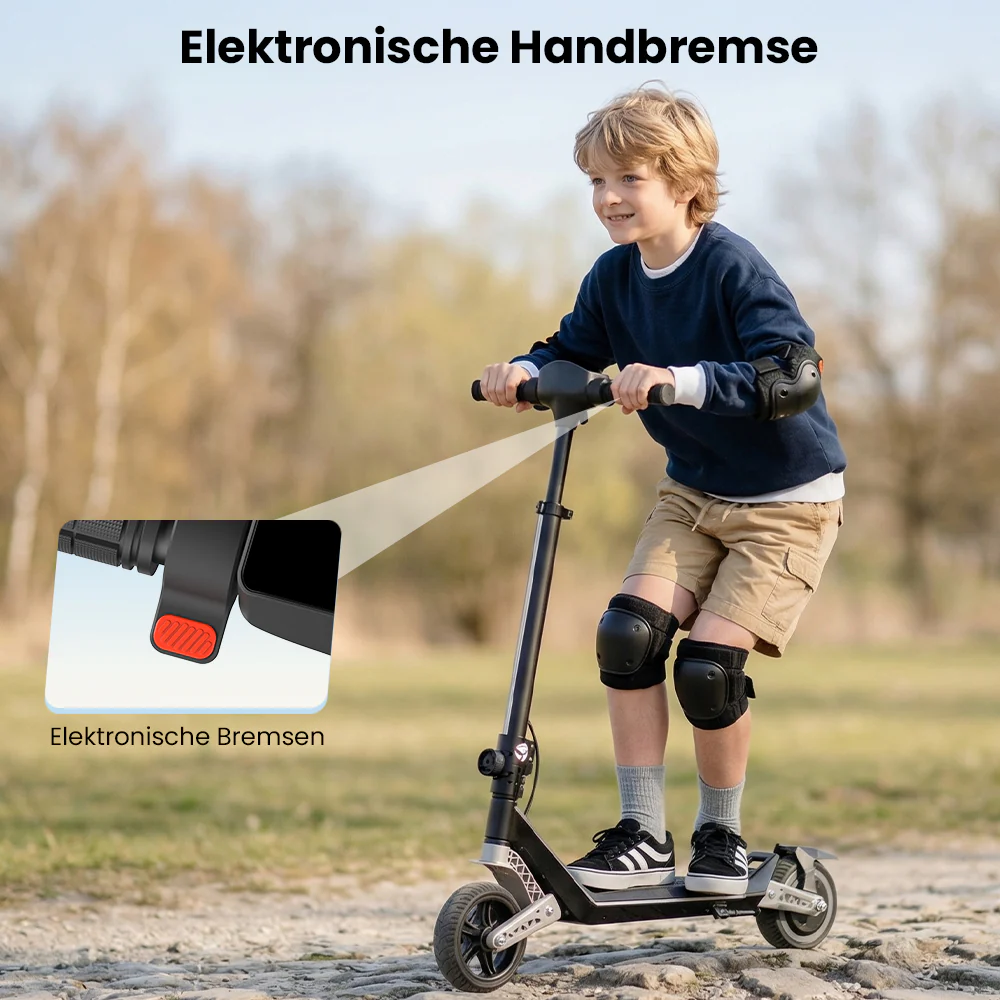 iScooter K6 Kinder E-Scooter mit Doppelfederung - Image 10