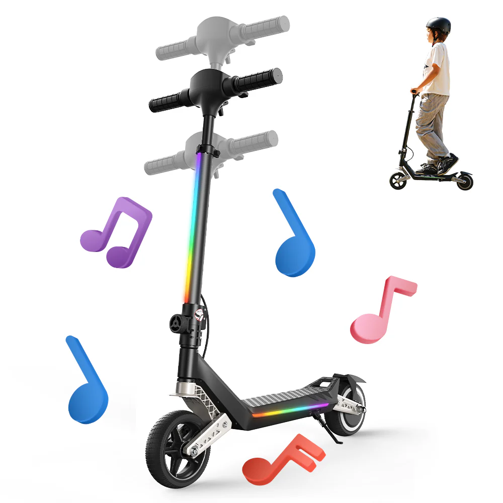 iScooter K6 Kinder E-Scooter mit Doppelfederung - Image 3
