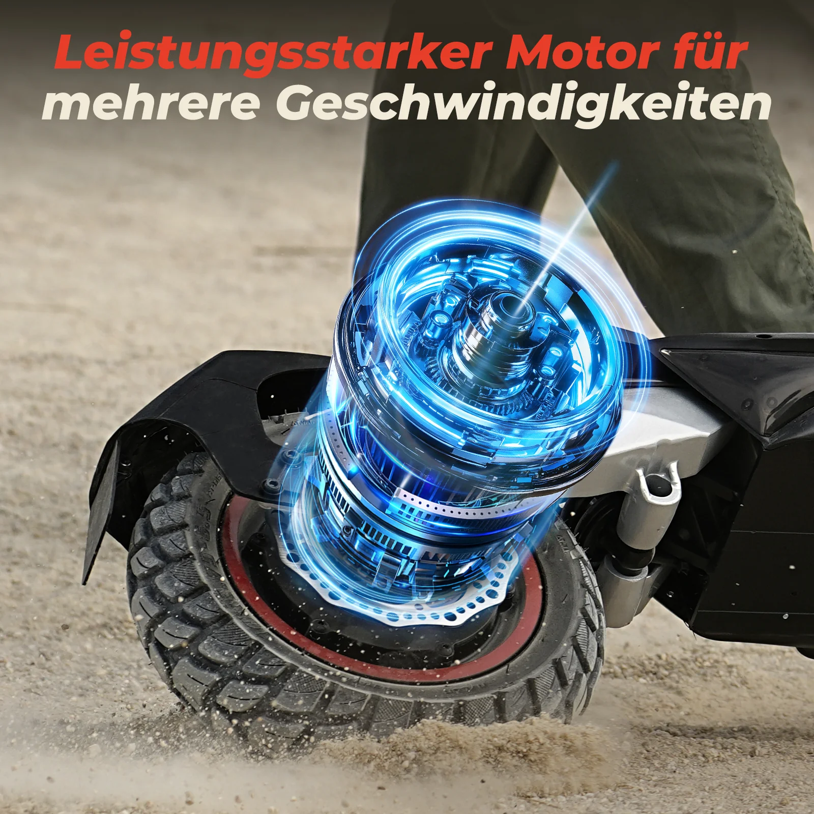 R3 1200W Motor Offroad-E-Scooter Mit Straßenzulassung - Image 10