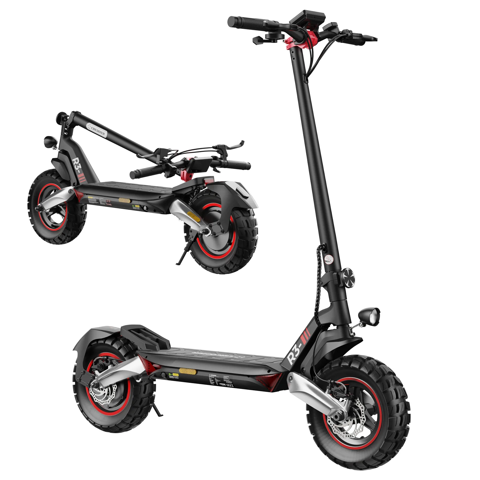 R3 1200W Motor Offroad-E-Scooter Mit Straßenzulassung - Image 4
